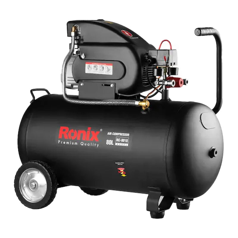 کمپرسور باد 80 لیتری رونیکس مدل RC-8010